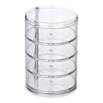 WENKO 20990100 - Органайзер TOWER 11,5 x 17,5 см, прозрачный