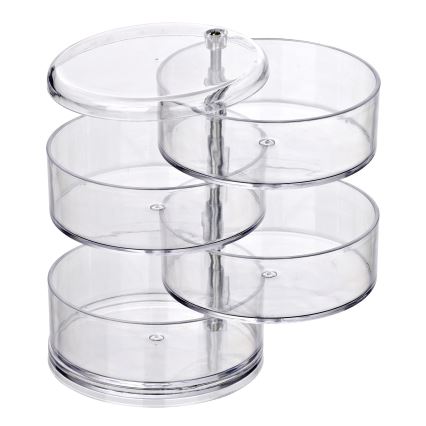 WENKO 20990100 - Органайзер TOWER 11,5x17,5 cm прозорий