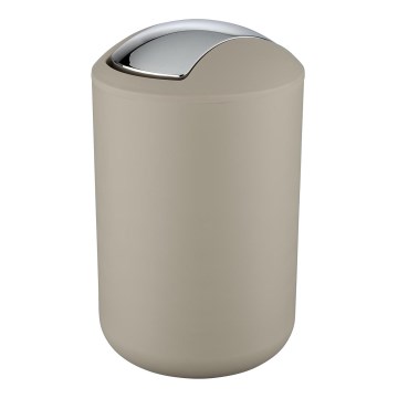 WENKO 21222100 - Кошик BRASIL 19,5x31 см бежевий/блискучий хром