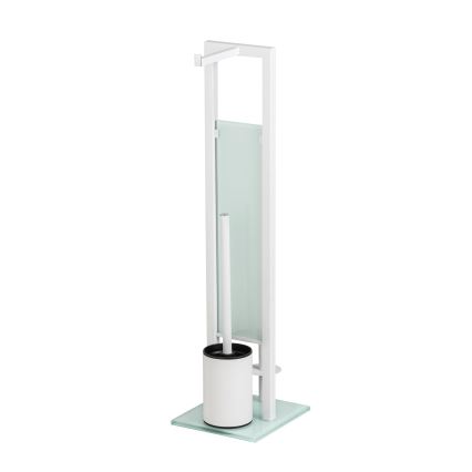 WENKO 21565100 - WC щетка RIVALTA 18x70 cm белая/чёрная