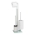 WENKO 21565100 - WC щетка RIVALTA 18x70 cm белая/чёрная