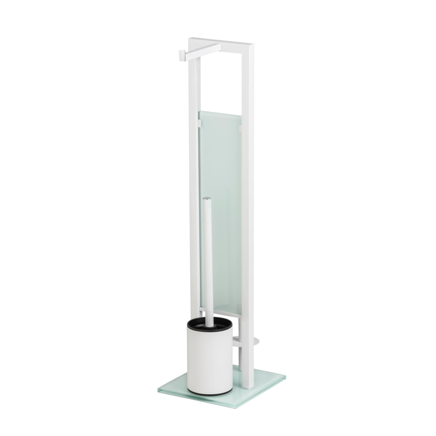 WENKO 21565100 - WC щетка RIVALTA 18x70 cm белая/чёрная