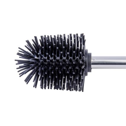 WENKO 21799100 - WC щітка 7,5x35 см нержавіюча/срібляста/чорна