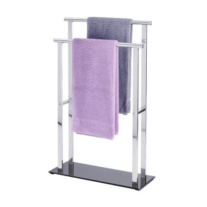 WENKO 22089100 – Вешалка LAVA 52x81,5 см нержавеющая сталь/серебристый/чёрный