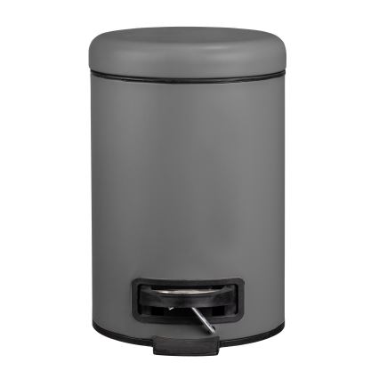 WENKO 22148100 - Корзина LEMAN 17x25 см серый/чёрный