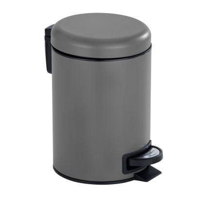 WENKO 22148100 - Корзина LEMAN 17x25 см серый/чёрный