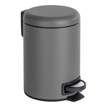 WENKO 22148100 - Кошик LEMAN 17x25 cm сірий/чорний