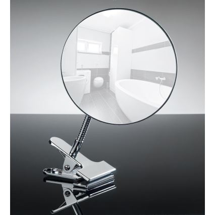 WENKO 22195100 - Косметическое зеркало CLIP 15x27 см полированный хром