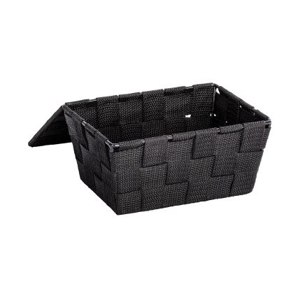 WENKO 22197100 - Корзина ADRIA 19x14 см черная