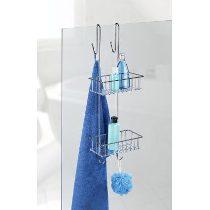 WENKO 22213100 - Підставка ALDO 24,5x70 см нержавіюча сталь/срібляста