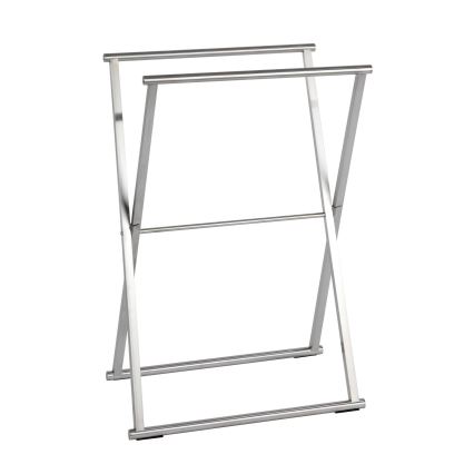 WENKO 22476100 - Стойка для полотенец LAVA 53,5x80,5 см нержавеющая сталь/серебристая