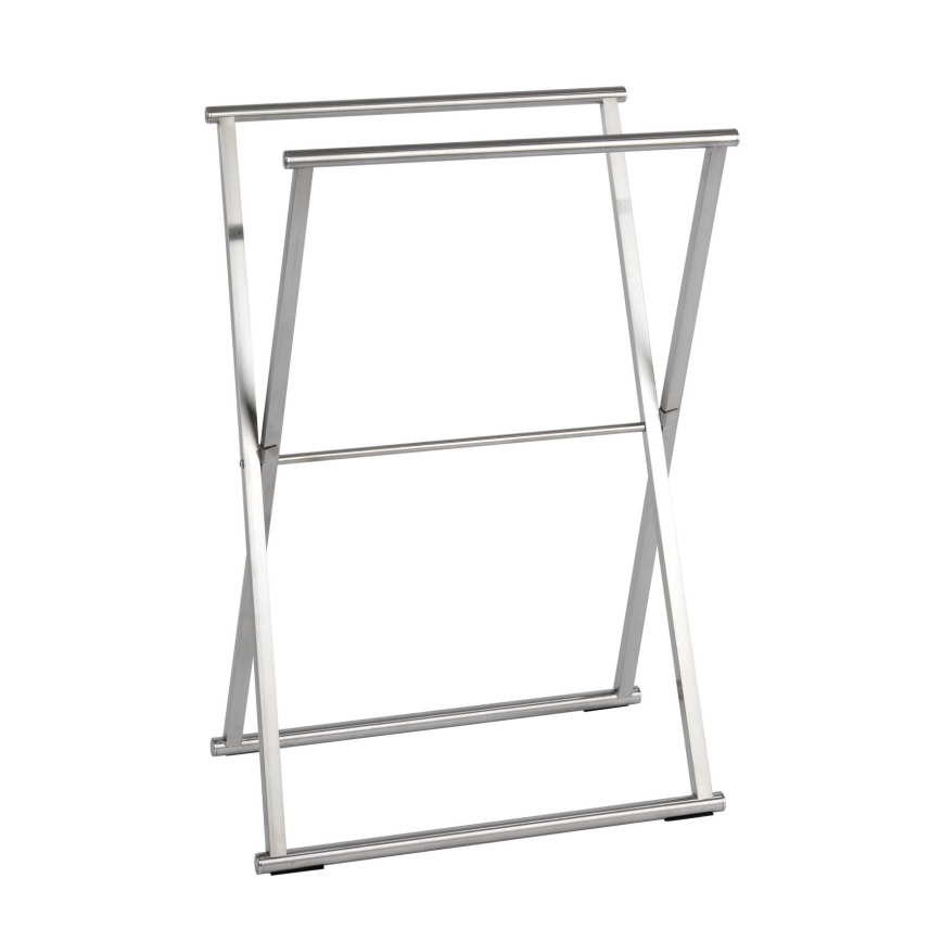 WENKO 22476100 - Стойка для полотенец LAVA 53,5x80,5 см нержавеющая сталь/серебристая