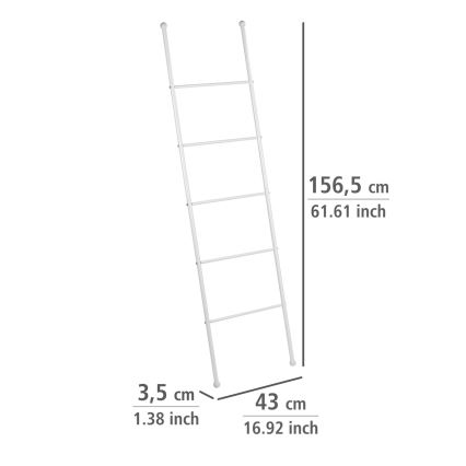 WENKO 22508100 - Тримач для рушників VIVA 43x156,5 см білий