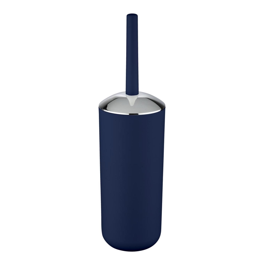 WENKO 22522100 - ершик для унитаза BRASIL 10x37 см синий/полированный хром