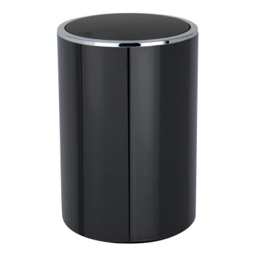 WENKO 22558100 - Кошик INCA 18,5x25,5 см чорний/глянцевий хром