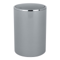WENKO 22562100 - Кошик INCA 18,5x25,5 см сірий/блискучий хром