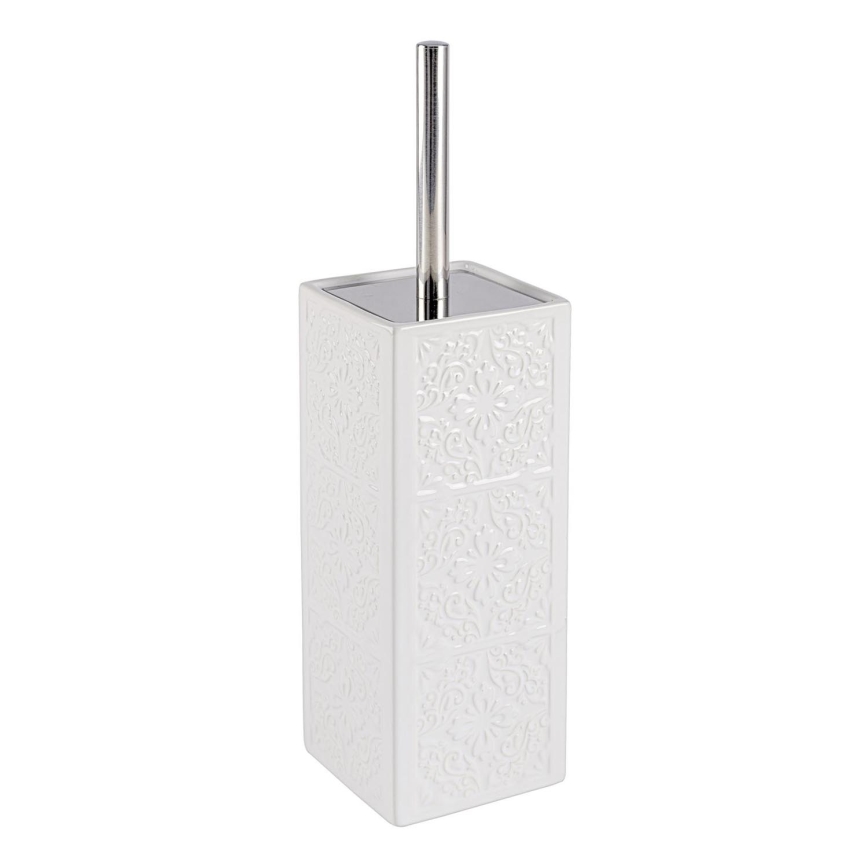WENKO 22651100 - щітка для унітазу CORDOBA 9,5x35 см біла