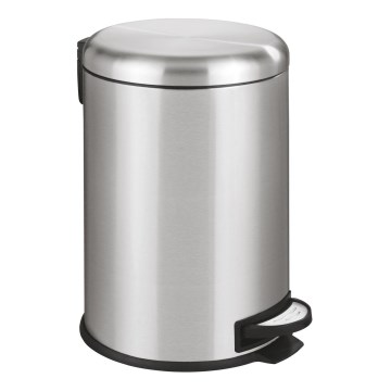 WENKO 22704100 - Кошик LEMAN 30,5x44 см нержавіюча сталь/сатин/чорний