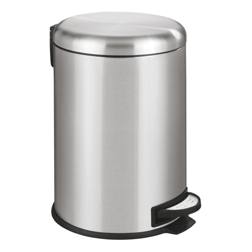 WENKO 22704100 - Кошик LEMAN 30,5x44 см нержавіюча сталь/сатин/чорний