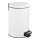 WENKO 22707100 - Сміттєве відро LEMAN 25x38 см біле/чорне