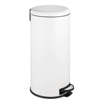 WENKO 22709100 - Корзина LEMAN 30,5x64 см белая/чёрная