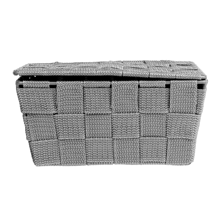 WENKO 22793100 - Корзина ADRIA 19x14 см серая