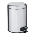 WENKO 22829100 - Сміттєвий кошик LEMAN 17x25 см нержавіюча сталь/сатинове покриття/чорний