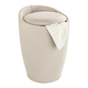 WENKO 22834100 - Табурет CANDY 36x50,5 см бежевий/чорний