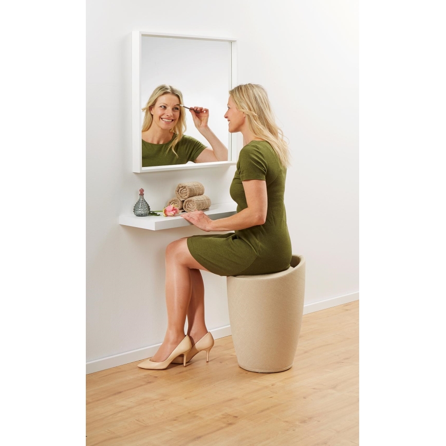 WENKO 22834100 - Табурет CANDY 36x50,5 см бежевый/чёрный