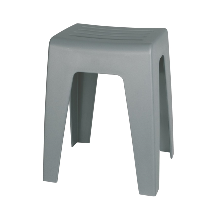 WENKO 22944100 - Табурет KUMBA 38x47 см, серый