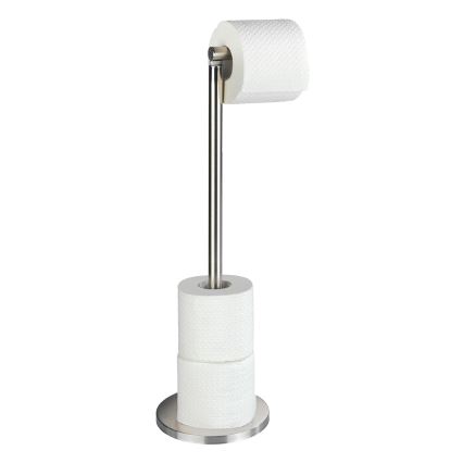 WENKO 22985100 - Держатель для туалетной бумаги 21x55 см из нержавеющей стали/серебристый