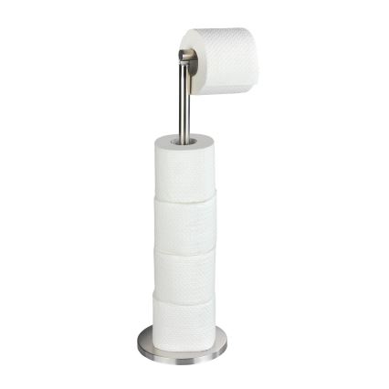 WENKO 22985100 - Держатель для туалетной бумаги 21x55 см из нержавеющей стали/серебристый