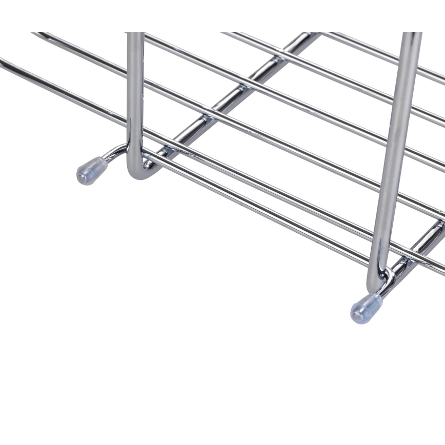 WENKO 23499100 - Душова полиця MILO 25x36 см нержавіюча/срібляста/прозора