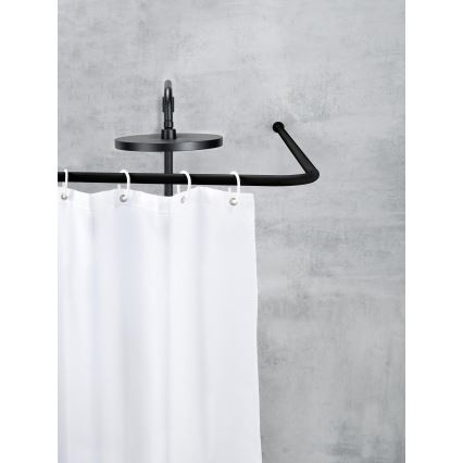 WENKO 23565100 - Чорна штанга 2x2 см