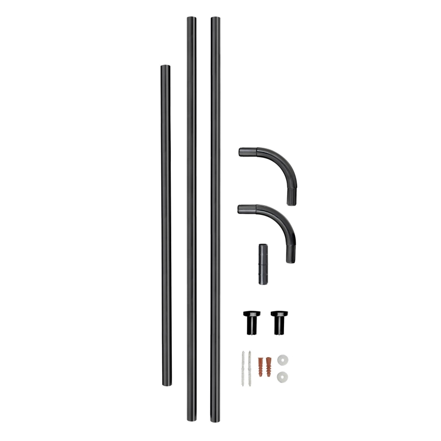 WENKO 23565100 - Чорна штанга 2x2 см