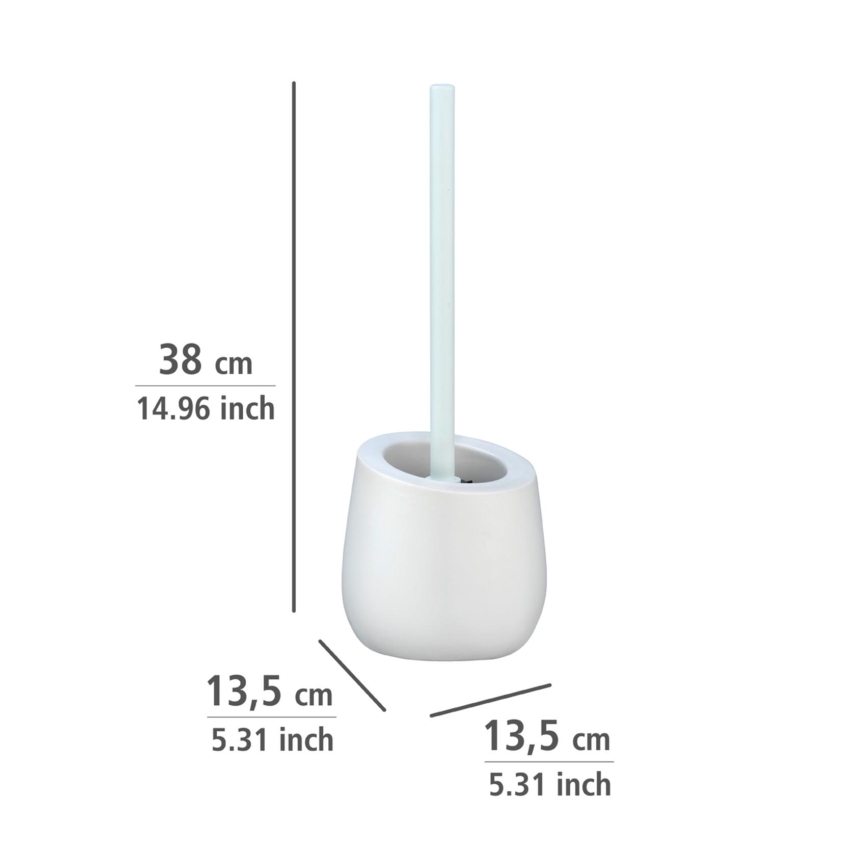 WENKO 23646100 - Ерш для унитаза BADI 13,5x38 см белый