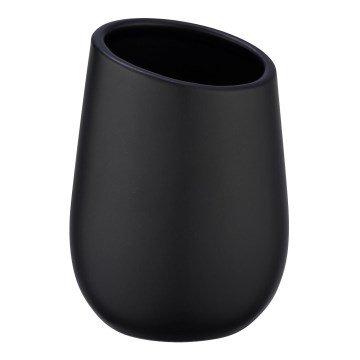 WENKO 23651800 - Стакан для зубных щеток BADI 8x11 cm черный