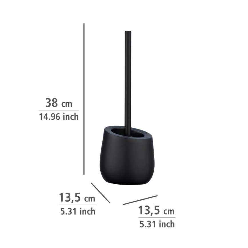 WENKO 23654800 - туалетная щетка BADI 13,5x38 см чёрная