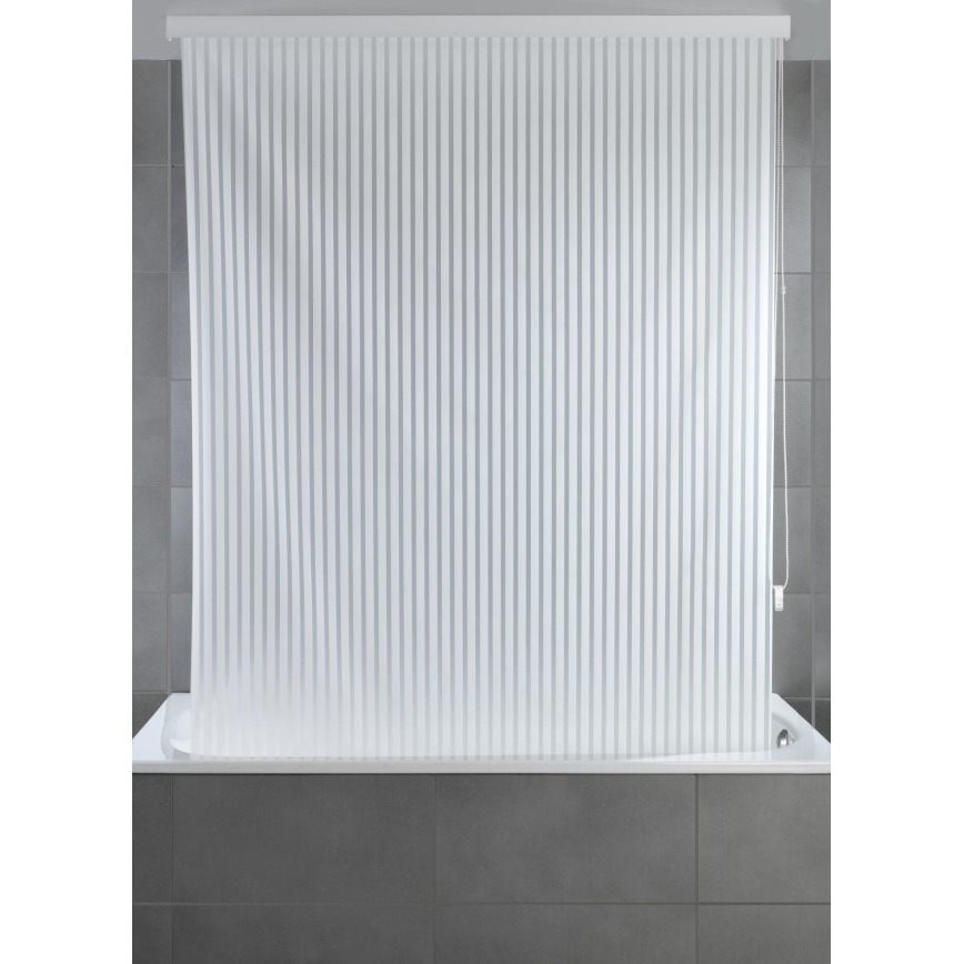 WENKO 23864100 - Шторка-ролета для душу 132x240 cm біла