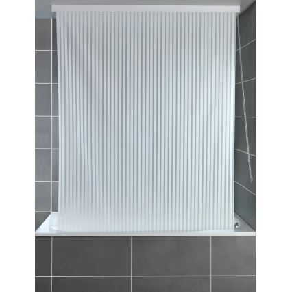 WENKO 23864100 - Шторка-ролета для душу 132x240 cm біла