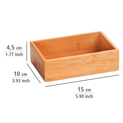 WENKO 23918100 - Поднос TERRA 15x10 cm коричневый