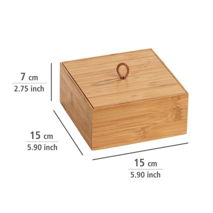 WENKO 23923100 - Коробка TERRA 15x7 см коричневая