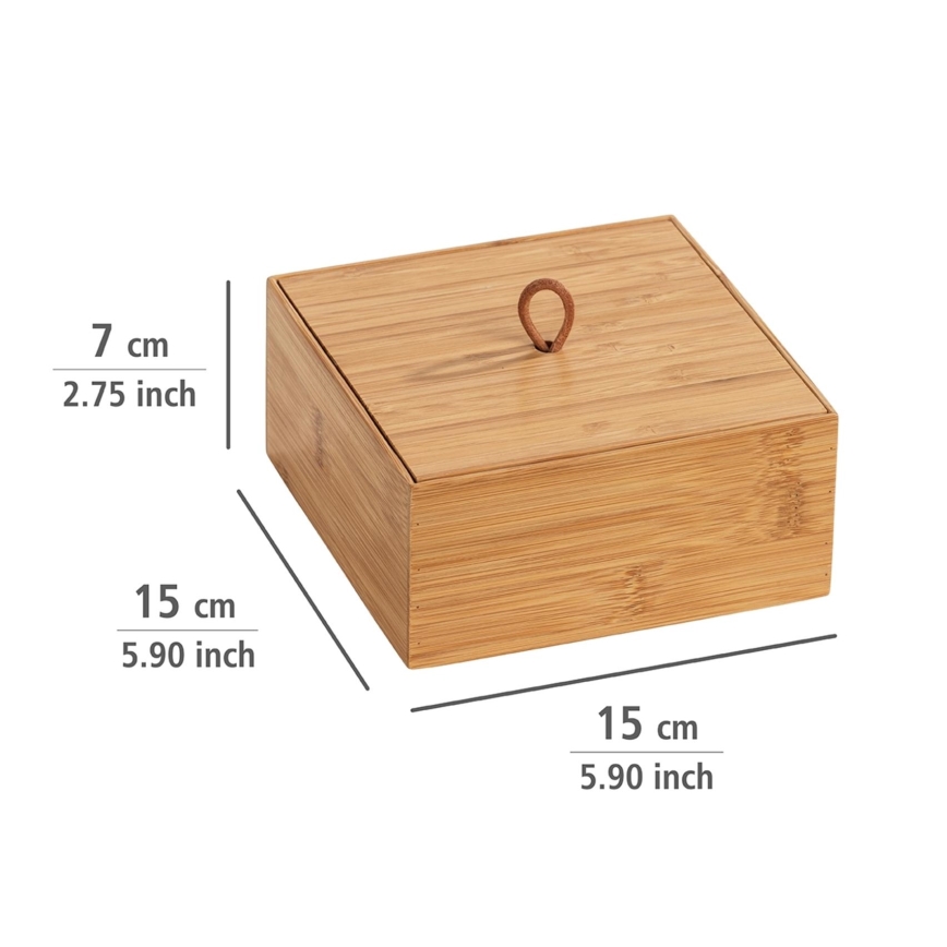 WENKO 23923100 - Коробка TERRA 15x7 см коричневая