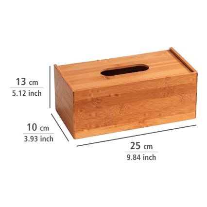 WENKO 23925100 - Диспенсер для серветок TERRA 25x13 cm коричневий