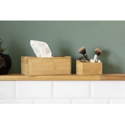 WENKO 23925100 - Диспенсер для серветок TERRA 25x13 cm коричневий