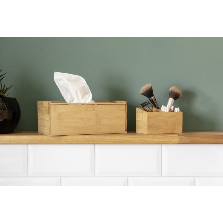 WENKO 23925100 - Диспенсер для серветок TERRA 25x13 cm коричневий