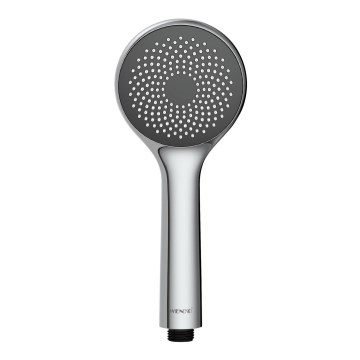 WENKO 23991100 - Душевая лейка с системой экономии воды WATERSAVING SYSTEM, 9,5x9,5 cm, полированный хром/серый