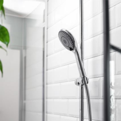 ВЕНКО 23993100 - душова насадка Система економії води 11х11 см глянцевий хром/білий/сірий