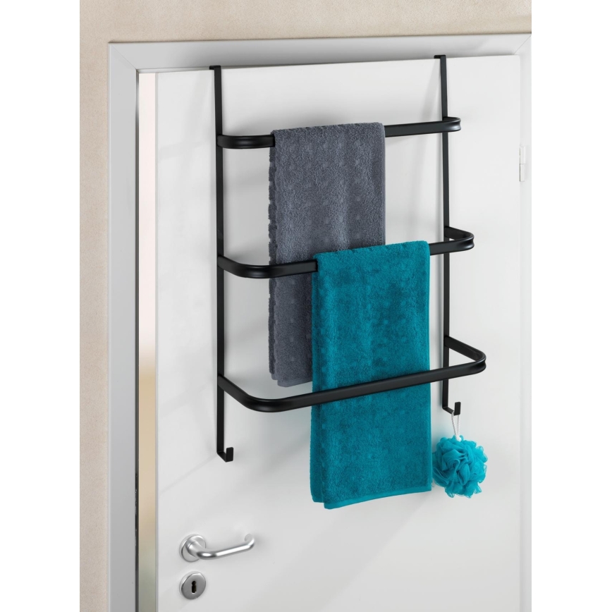 WENKO 24026100 - Держатель для полотенец IRPINIA 54,5x77,5 см черный