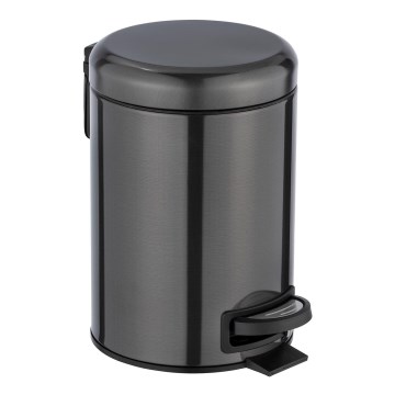 WENKO 24035100 - Кошик LEMAN 17x25 см нержавіюча сталь/чорний